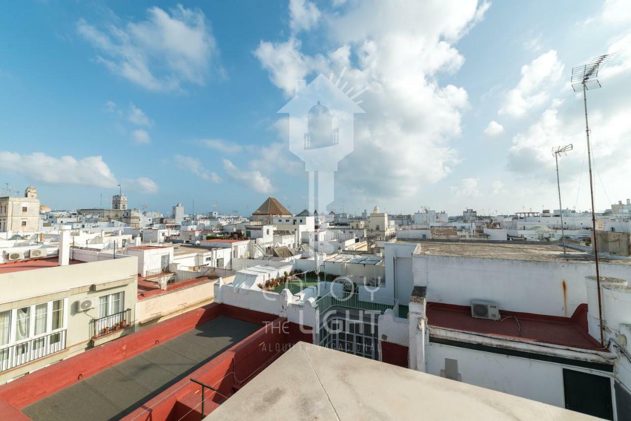 Atico Cervantes "Enjoy" Appartement Cádiz Buitenkant foto