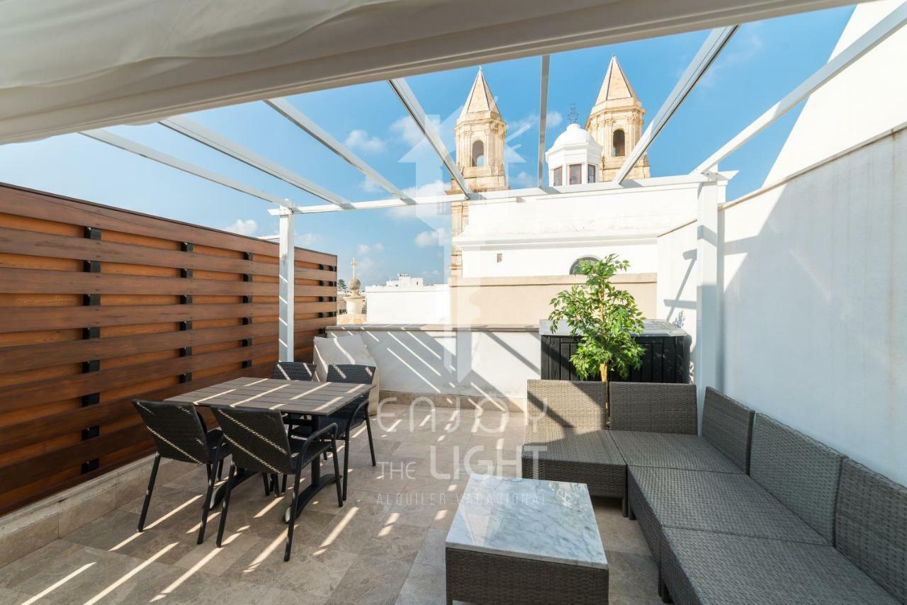 Atico Cervantes "Enjoy" Appartement Cádiz Buitenkant foto