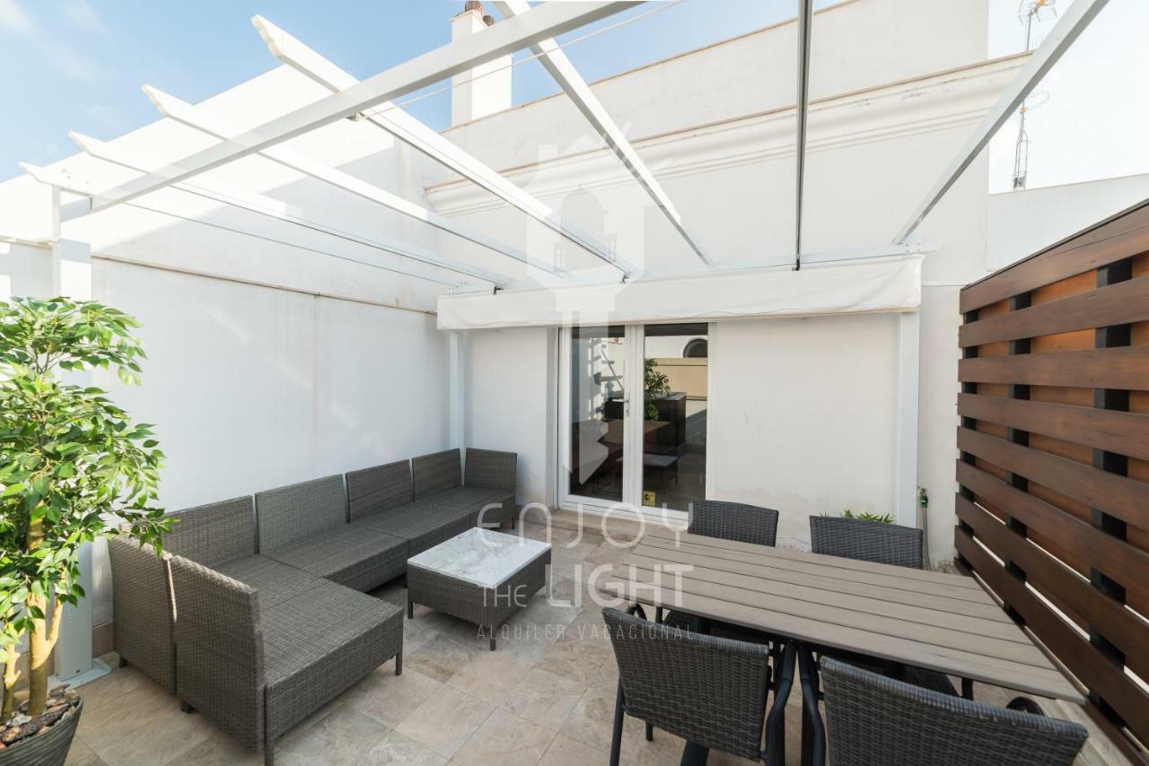 Atico Cervantes "Enjoy" Appartement Cádiz Buitenkant foto